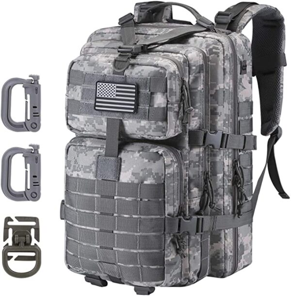 Hannibal Tactical MOLLE Assault Pack, Tactical Backpack Military Army ...